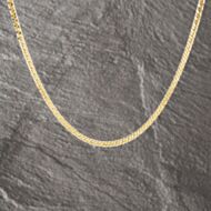 Pre-Owned 9ct Yellow Gold 19 Inch Curb Chain 41041711