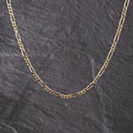 Pre-Owned 9ct Yellow Gold 20 Inch Figaro Chain 41041751