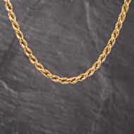 Pre-Owned 9ct Yellow Gold 20 Inch Rope Chain 41041770