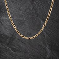 Pre-Owned 9ct Yellow Gold 19 Inch Rope Chain 41041793