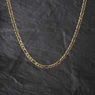 Pre-Owned 9ct Yellow Gold 20 Inch Figaro Chain 41041803