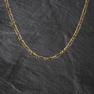 Pre-Owned 9ct Yellow Gold 18 Inch Figaro Chain 41041804