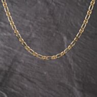 Pre-Owned 9ct Yellow Gold 19 Inch Figaro Chain 41041810