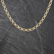 Pre-Owned 9ct Yellow Gold 16 Inch Fancy Chain 41041825