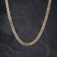 Pre-Owned 9ct Yellow Gold 18 Inch Curb Chain 41041835