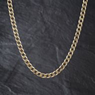 Pre-Owned 9ct Yellow Gold 20 Inch Curb Chain 41041847