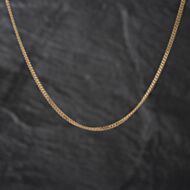 Pre-Owned 9ct Yellow Gold 24 Inch Curb Chain 41041861