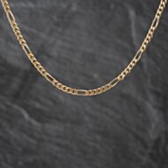 Pre-Owned 9ct Yellow Gold 20 Inch Figaro Chain 41041865