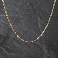 Pre-Owned 9ct Yellow Gold 18 Inch Rope Chain 41041875