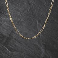 Pre-Owned 9ct Yellow Gold Nine Plus One Link 18 Inch Belcher Chain 41041879