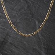Pre-Owned 9ct Yellow Gold 18 Inch Figaro Chain 41041881