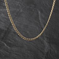 Pre-Owned 9ct Yellow Gold 24 Inch Curb Chain 41041882