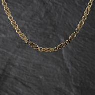 Pre-Owned 9ct Yellow Gold 18 Inch Byzantine Chain 41041884