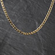 Pre-Owned 9ct Yellow Gold 18 Inch Curb Chain 41041885