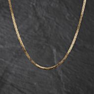 Pre-Owned 9ct Yellow Gold 16 Inch Byzantine Chain 41041886