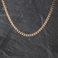 Pre-Owned 9ct Rose Gold 18 Inch Fancy Chain 41041887