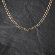 Pre-Owned 9ct Yellow Gold 16 Inch Figaro Chain 41041896