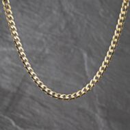 Pre-Owned 9ct Yellow Gold 20 Inch Curb Chain 41041924