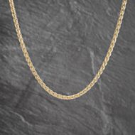 Pre-Owned 9ct Yellow Gold 20 Inch Spiga Chain 41041928