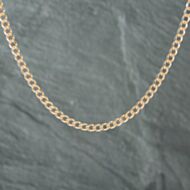 Pre-Owned 9ct Yellow Gold 21 Inch Curb Chain 41043661