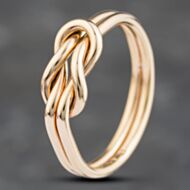 Pre-Owned 9ct Yellow Gold Knot Dress Ring 41103187