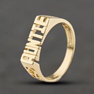 Pre-Owned 9ct Yellow Gold Auntie Dress Ring 41104455