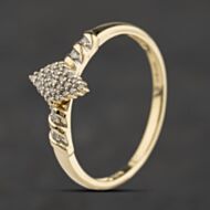 Pre-Owned 14ct Yellow Gold Ruby Five Stone Ring 41104542