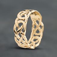 Pre-Owned 9ct Yellow Gold Celtic Band Ring 41104870