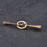 Pre-Owned Vintage Yellow Gold Bar Brooch 41131072