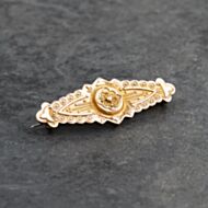 Pre-Owned Rose Gold Ornate Brooch 41131132