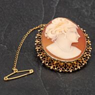Pre-Owned 9ct Yellow Gold Brooch 4113433