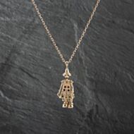 Pre-Owned 9ct Yellow Gold Cubic Zirconia Clown Gemstone Pendant & 19 Inch Trace Chain 41142808