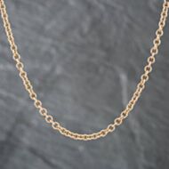 Pre-Owned 9ct Yellow Gold 16 Inch Trace Chain 41161560