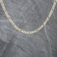 Pre-Owned 9ct Yellow Gold 16 Inch Figaro Chain 41161578