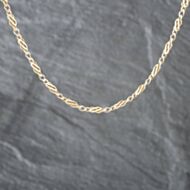 Pre-Owned 9ct Yellow Gold 18 Inch Celtic Chain 41161594