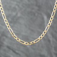Pre-Owned 9ct Yellow Gold 18 Inch Figaro Chain 41161664