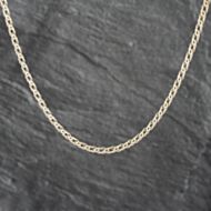 Pre-Owned 9ct Yellow Gold Double 20 Inch Curb Chain 41161807