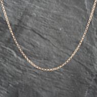 Pre-Owned 9ct Rose Gold 20 Inch Belcher Chain 41161821