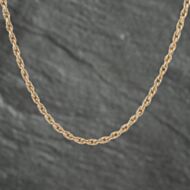 Pre-Owned 9ct Yellow Gold 19 Inch Prince Of Wales Chain 41161845