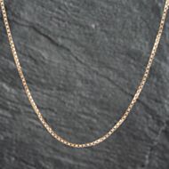 Pre-Owned 9ct Yellow Gold 25 Inch Box Chain 41161848