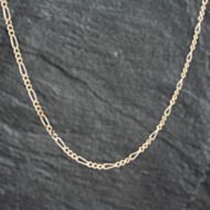 Pre-Owned 9ct Yellow Gold 20 Inch Figaro Chain 41161856