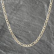 Pre-Owned 9ct Yellow Gold 22 Inch Figaro Chain 41161868