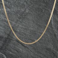 Pre-Owned 9ct Yellow Gold 16 Inch Box Chain 41161900