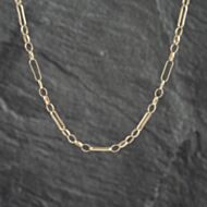Pre-Owned 9ct Yellow Gold Belcher 20 Inch Bar Chain 41161921