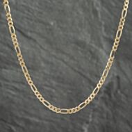 Pre-Owned 9ct Yellow Gold 26 Inch Figaro Chain 41161927