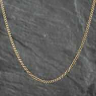Pre-Owned 9ct Yellow Gold 19 Inch Curb Chain 41161943
