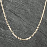 Pre-Owned 9ct Yellow Gold 20 Inch Curb Chain 41161984