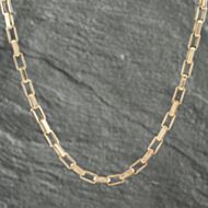 Pre-Owned 9ct Yellow Gold 20 Inch Paper Link Chain 41161994