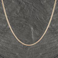 Pre-Owned 9ct Yellow Gold 18 Inch Curb Chain 41162000