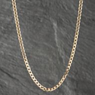 Pre-Owned 9ct Yellow Gold 18 Inch Curb Chain 41162007